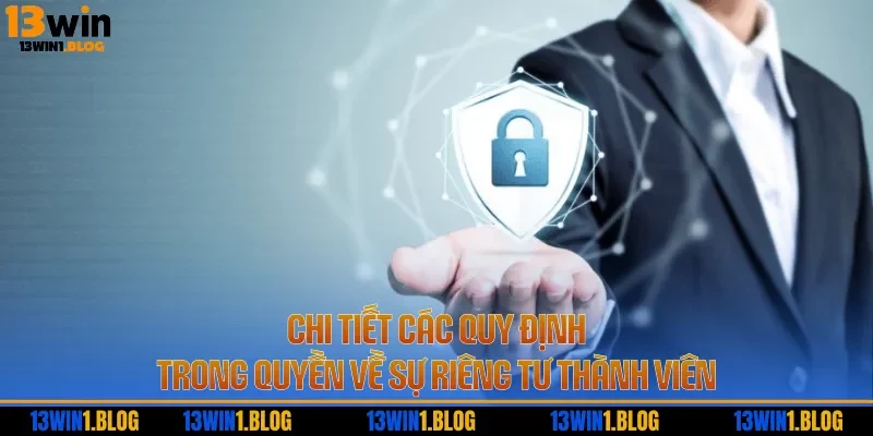 Chi tiết các quy định trong quyền về sự riêng tư thành viên
